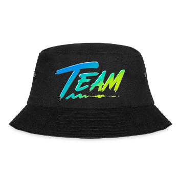 Team - Bucket Hat - Schwarz - Vorne - Lela (165cm)