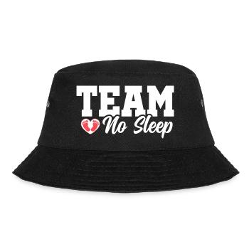 Team No Sleep - Bucket Hat - Schwarz - Vorne - Lela (165cm)