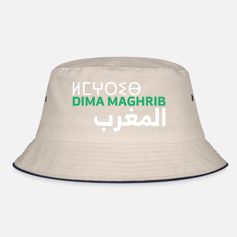 Dima Maghrib Morocco Almaghrib Al-Maghrib Maghreb Bucket Hat