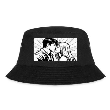 love in motion - Bucket Hat - Schwarz - Vorne - Lela (165cm)