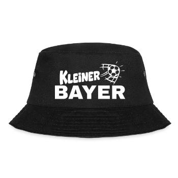 Kleiner Bayer– Kleiner Bavare im Fußball‑Style - Bucket Hat - Schwarz - Vorne