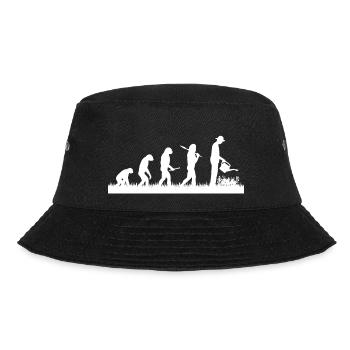 Evolution Gärtner - Bucket Hat - Schwarz - Vorne - Lela (165cm)