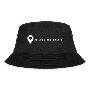 Delmenhorst coordinates - Bucket Hat - black - Front - Lela (165cm)