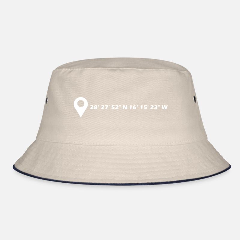 Santa Cruz de Tenerife coordinates Bucket Hat