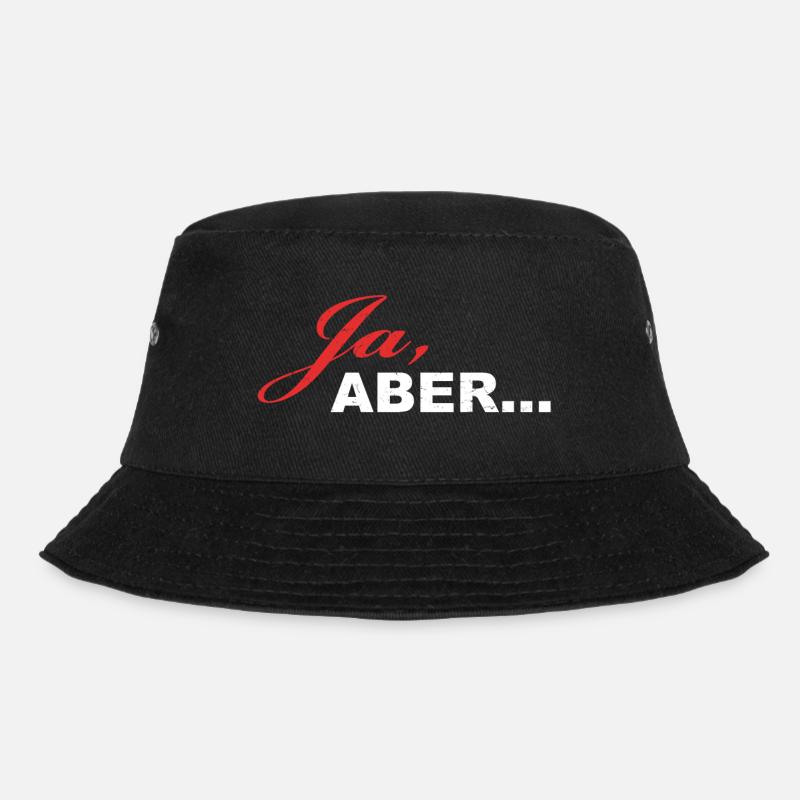 Ja aber - Widersprechen - Bucket Hat - Schwarz