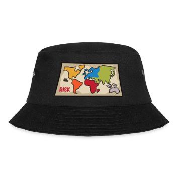 Risk - Carte du monde du jeu de société - Bob - noir - Devant - Lela (165cm)