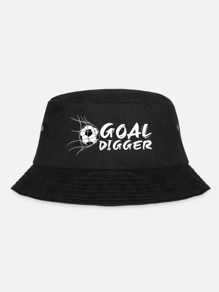 Goal Digger - Bucket Hat - Schwarz