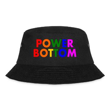 Power bottom - Bucket Hat - black - Front - Lela (165cm)