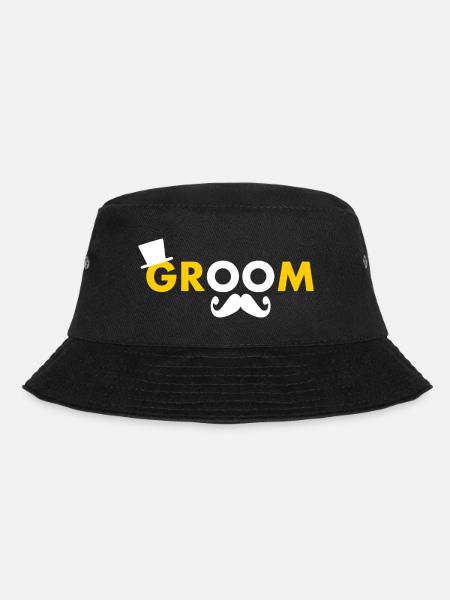 Groom - Bucket Hat - Schwarz