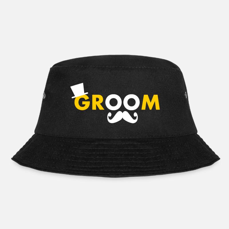 Groom - Bucket Hat - Schwarz