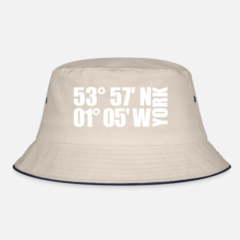 York Coordinates Bucket Hat