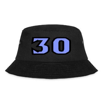30. 30 YEARS. 30th ANNIVERSARY. 30TH ANNIVERSARY. - Bucket Hat - black - Front - Lela (165cm)