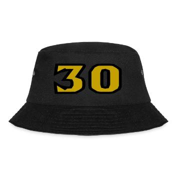 30. 30 YEARS. 30th ANNIVERSARY. 30TH ANNIVERSARY. - Bucket Hat - black - Front - Lela (165cm)