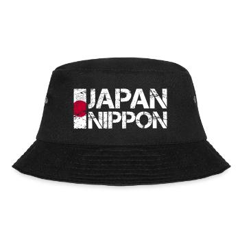 Japan - Bucket Hat - Schwarz - Vorne - Lela (165cm)