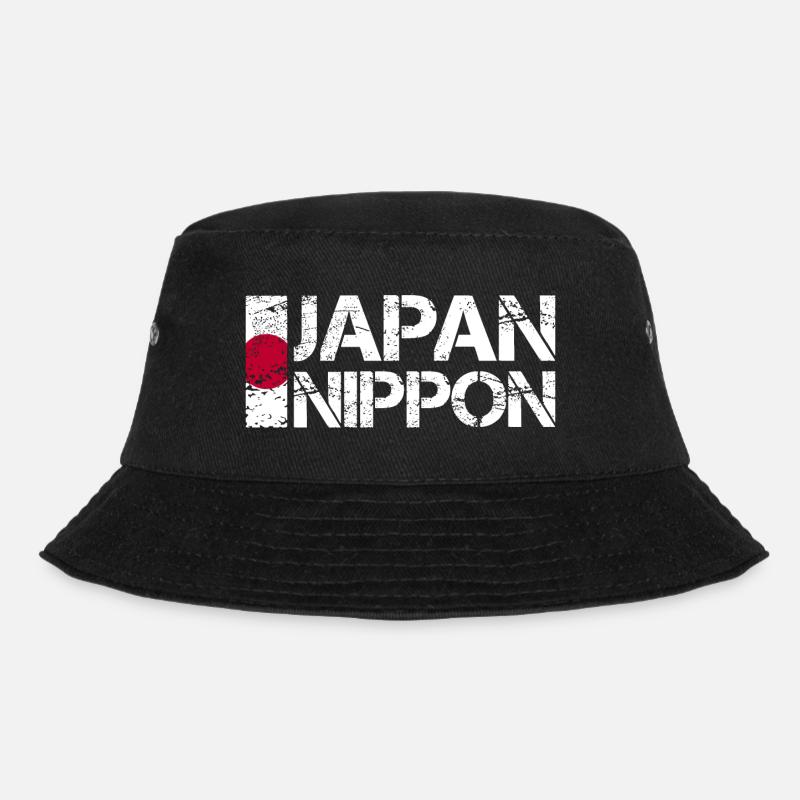Japan - Bucket Hat - Schwarz
