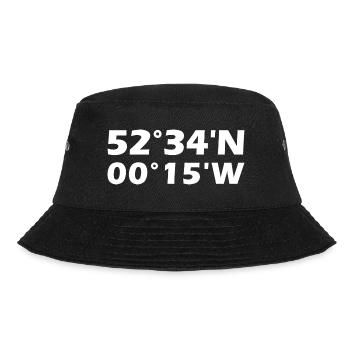 Peterborough Coordinates - Bucket Hat - black - Front - Lela (165cm)