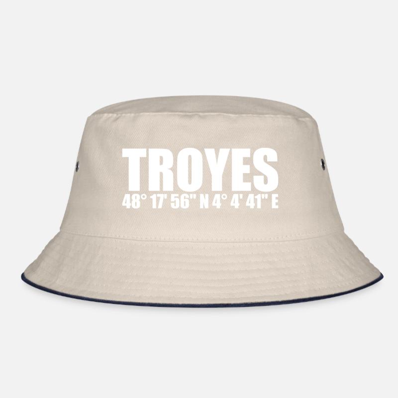 Troyes coordinates Bucket Hat