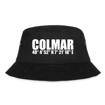 Colmar Koordinaten - Bucket Hat - Schwarz - Vorne - Lela (165cm)