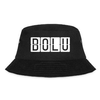 Bolu Airport Sign - Bucket Hat - black - Front - Lela (165cm)