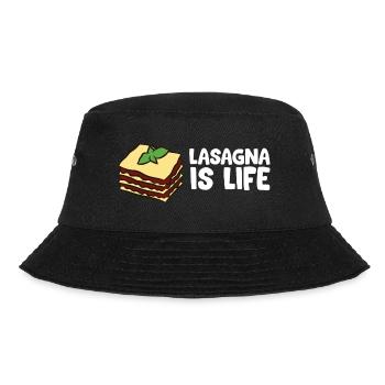 Lasagne - Lasagna is life - Bob - noir - Devant - Lela (165cm)