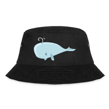 Wal - Bucket Hat - Schwarz - Vorne - Lela (165cm)