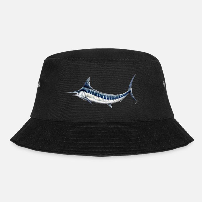 Blue Marlin - marlin bleu - Espadon - Poisson - Bob - noir