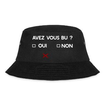 Avez vous bu t-shirt humour apéro - Bob - noir - Devant - Lela (165cm)