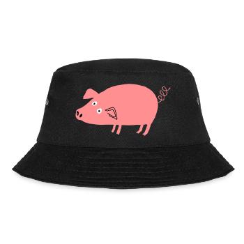 Cochon roz4 - Bob - noir - Devant - Lela (165cm)