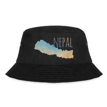 Nepal - Bucket Hat - Schwarz - Vorne - Lela (165cm)