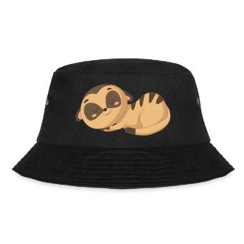 Pretty meerkat - Bucket Hat - black - Front - Lela (165cm)