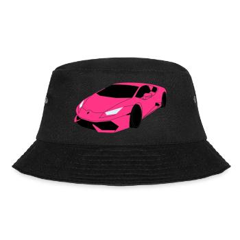 Voiture de sport Lambo - Bob - noir - Devant - Lela (165cm)