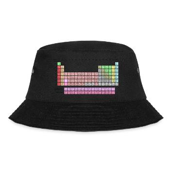periodic system - Bucket Hat - black - Front - Lela (165cm)