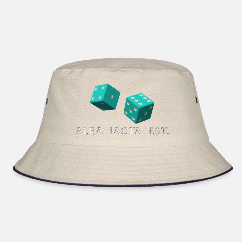 the cubes have fallen in latin Bucket Hat