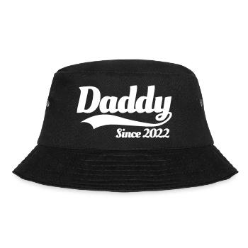 Daddy since 2022 father pregnant - Bucket Hat - black - Front - Lela (165cm)