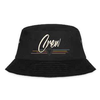Crew - Bucket Hat - Schwarz - Vorne - Lela (165cm)