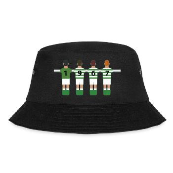 1967 Lisbon Lions Foosball - Bucket Hat - black - Front - Lela (165cm)