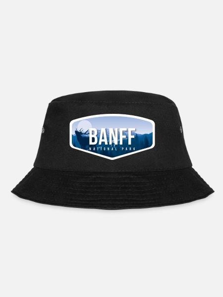 Banff Nationalpark Geschenk Souvenir - Bucket Hat - Schwarz