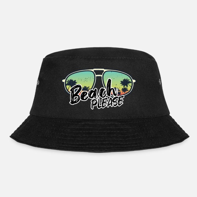 Beach please - Plage d’été hommes femmes - Bob - noir