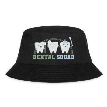 Orthodontist Hygienist Dental - Bucket Hat - black - Front - Lela (165cm)