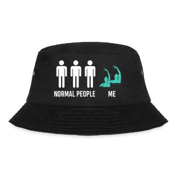 Artistic Swimming Synchronized Swimming Normal - Bucket Hat - black - Front - Lela (165cm)