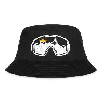 Winter Sports Goggles Skiing Snowboard Ski Resort - Bucket Hat - black - Front - Lela (165cm)