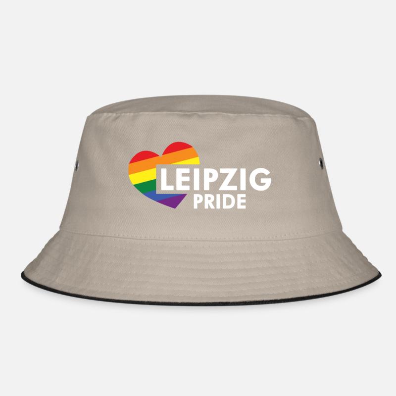 Leipzig Pride Rainbow (weiß) Bucket Hat