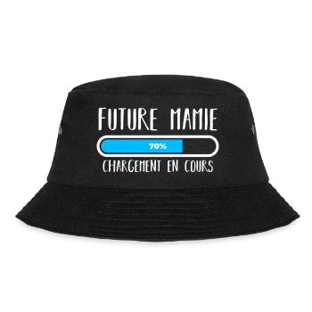 Future mamie 70% chargement blanc - Bob - noir - Devant - Lela (165cm)