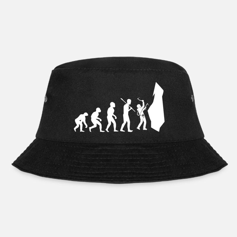Bouldern Klettern Climbing - Bucket Hat - Schwarz