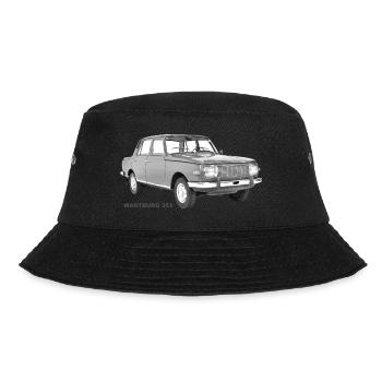 Wartburg 353 GDR Oldtimer Eisenach Ostalgie Cars - Bucket Hat - black - Front - Lela (165cm)