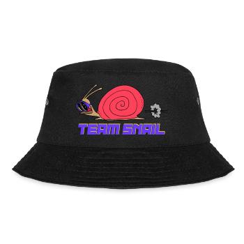 Team Snail Running - Bucket Hat - black - Front - Lela (165cm)