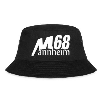 Mannheim Monnem - Bucket Hat - Schwarz - Vorne - Lela (165cm)