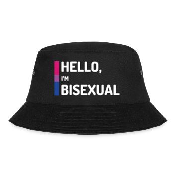 Bonjour, je suis bisexuel - Bob - noir - Devant - Lela (165cm)