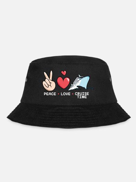 Kreuzfahrt - Bucket Hat - Schwarz