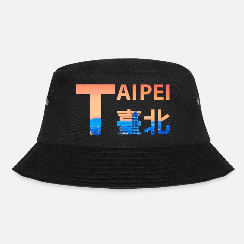 Taipei - Bucket Hat - Schwarz